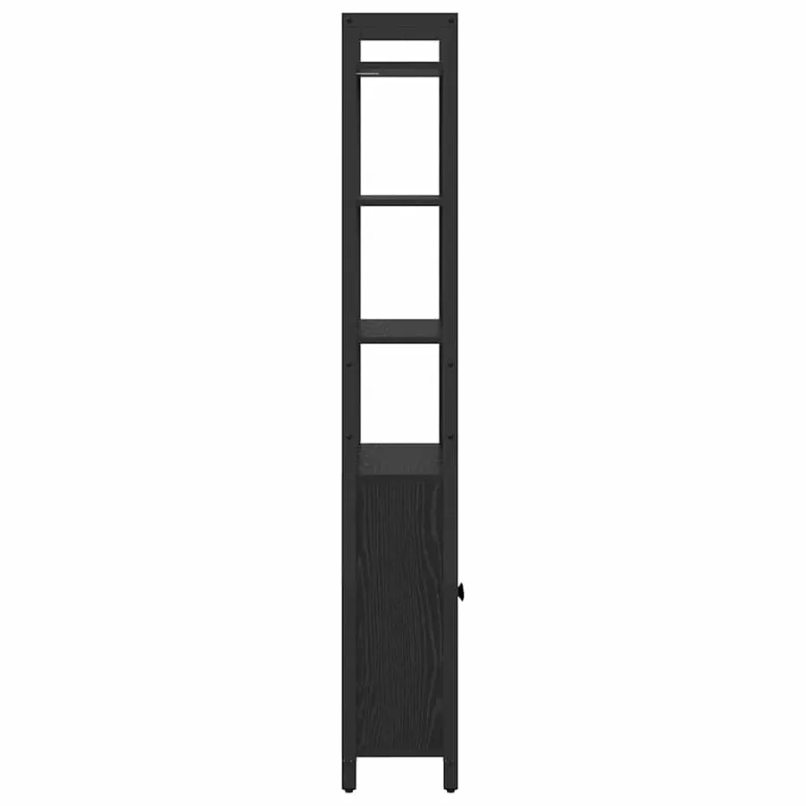 Bibliothèque Chêne noir 60 x 24 x 161 cm Bois d'ingénierie - 7