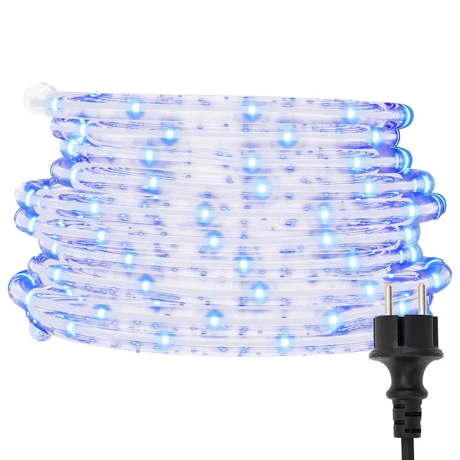 Lumière en corde avec 2400 LED Blanc Froid 100 m PVC - 2