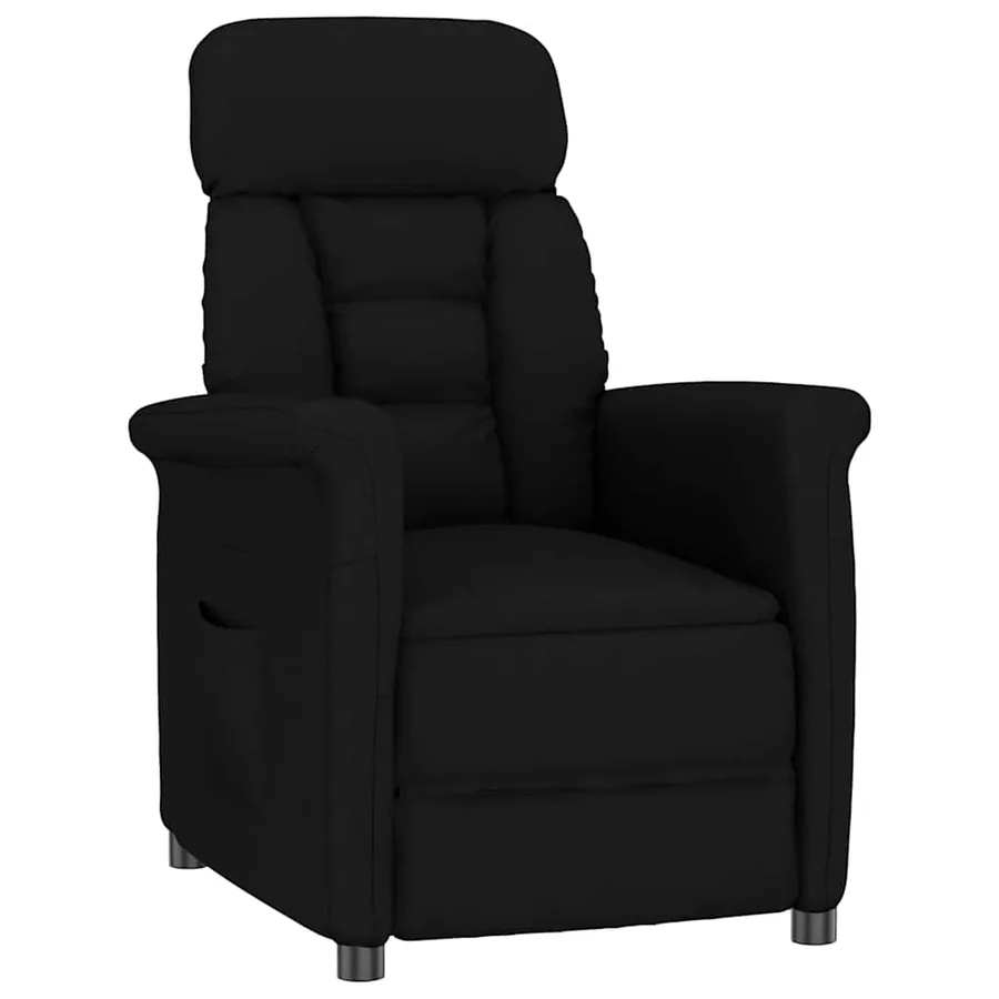 fauteuil Noir Microfibre