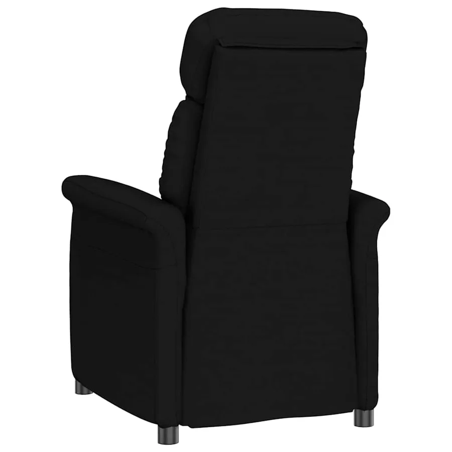 fauteuil Noir Microfibre - 4
