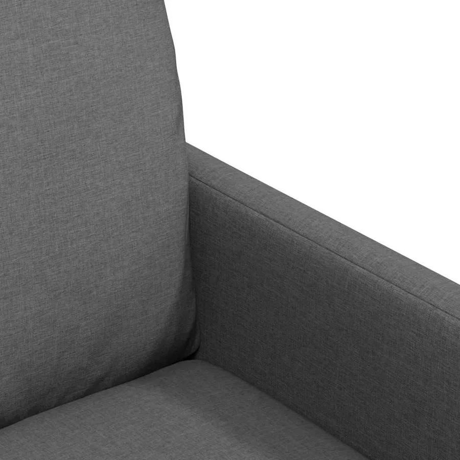 Chaises de salle à manger 2 pcs Gris foncé 57 x 67 x 98 cm - 7