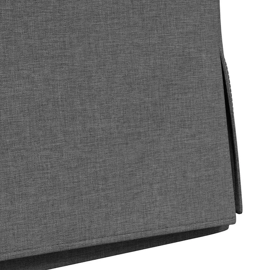 Chaises de salle à manger 2 pcs Gris foncé 57 x 67 x 98 cm - 9
