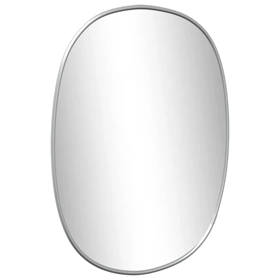 Miroir mural Argenté 30x25 cm - 4