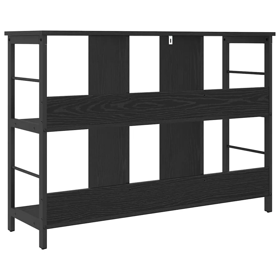 Étagère Chêne noir 102 x 32 x 72,5 cm Bois d'ingénierie - 7