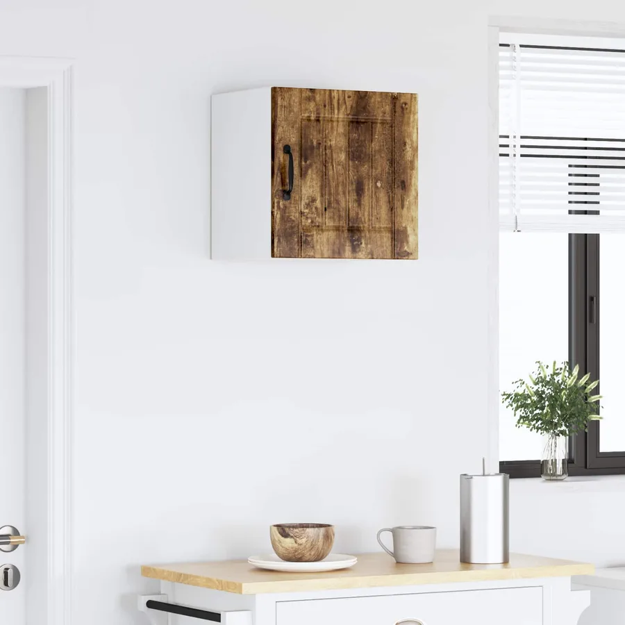 Meuble mural LUCCA Chêne fumé 40 x 31 x 40 cm Bois d'ingénierie - 4