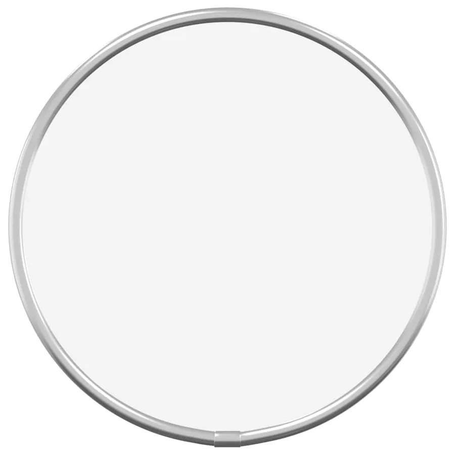 Miroir mural Argenté Ø 20 cm Rond - 2