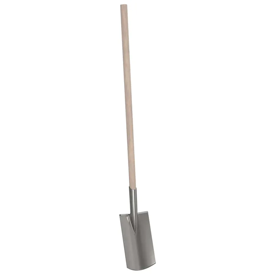Tête de pelle Argent 43 x 17 cm Acier enduit de poudre - 3