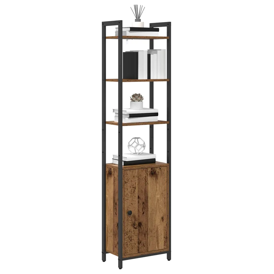 Bibliothèque Bois Ancien 40 x 24 x 161 cm Bois d'ingénierie - 3