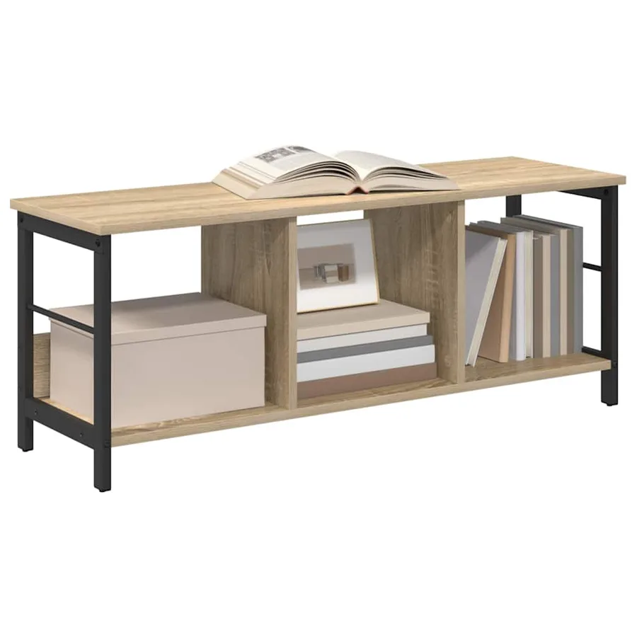 Étagère Chêne Sonoma 102 x 32 x 40,5 cm Bois d'ingénierie - 3