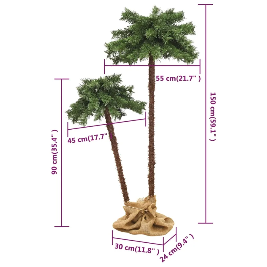 Sapin de Noël avec LED 90 cm et 150 cm - 7