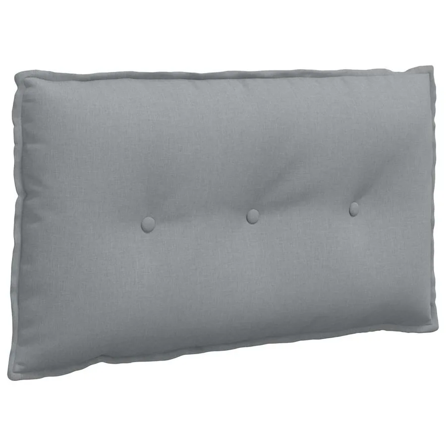 Coussin de Dos Gris clair 80 x 19 x 50 cm tissu - 2
