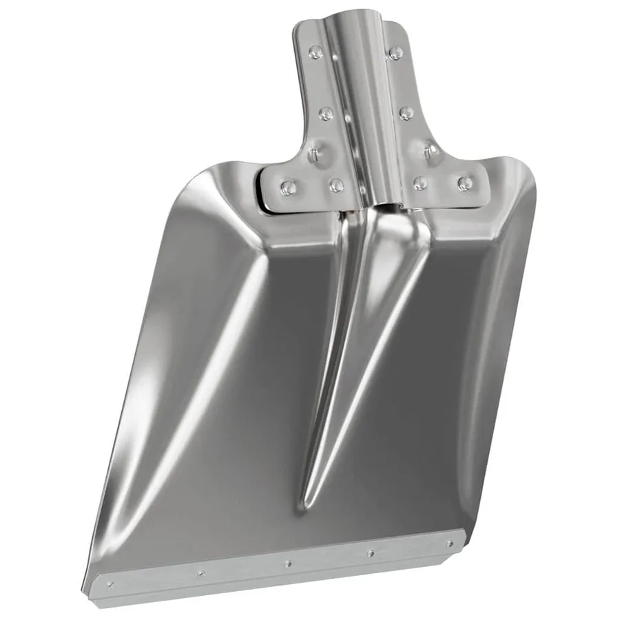Tête de pelle Argent 43 x 32,5 cm Aluminium - 7