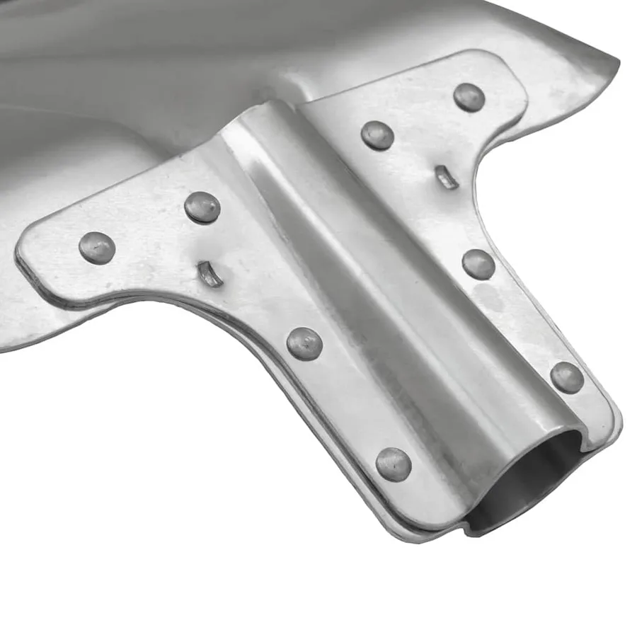 Tête de pelle Argent 43 x 32,5 cm Aluminium - 8