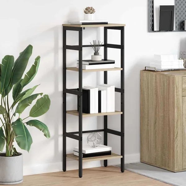 Étagère Chêne Sonoma 40 x 29,5 x 115 cm Bois d'ingénierie