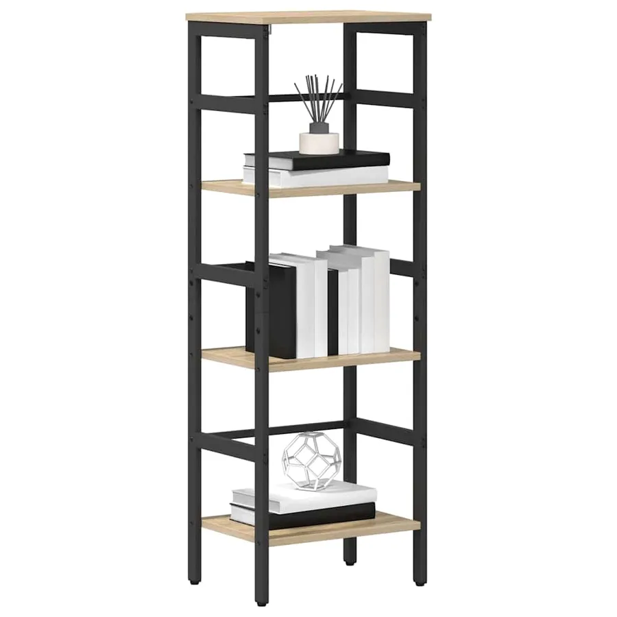 Étagère Chêne Sonoma 40 x 29,5 x 115 cm Bois d'ingénierie - 3