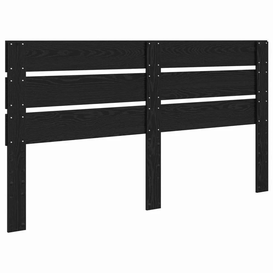 Tête de lit Chêne noir 100 cm Bois d'ingénierie - 6