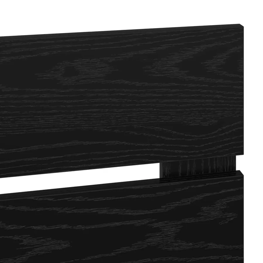 Tête de lit Chêne noir 100 cm Bois d'ingénierie - 7