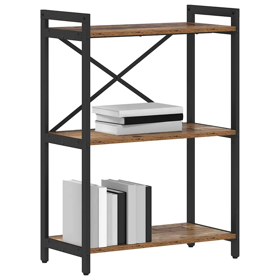 Étagère Bois ancien 60 x 30 x 85 cm Bois d'ingénierie - 3