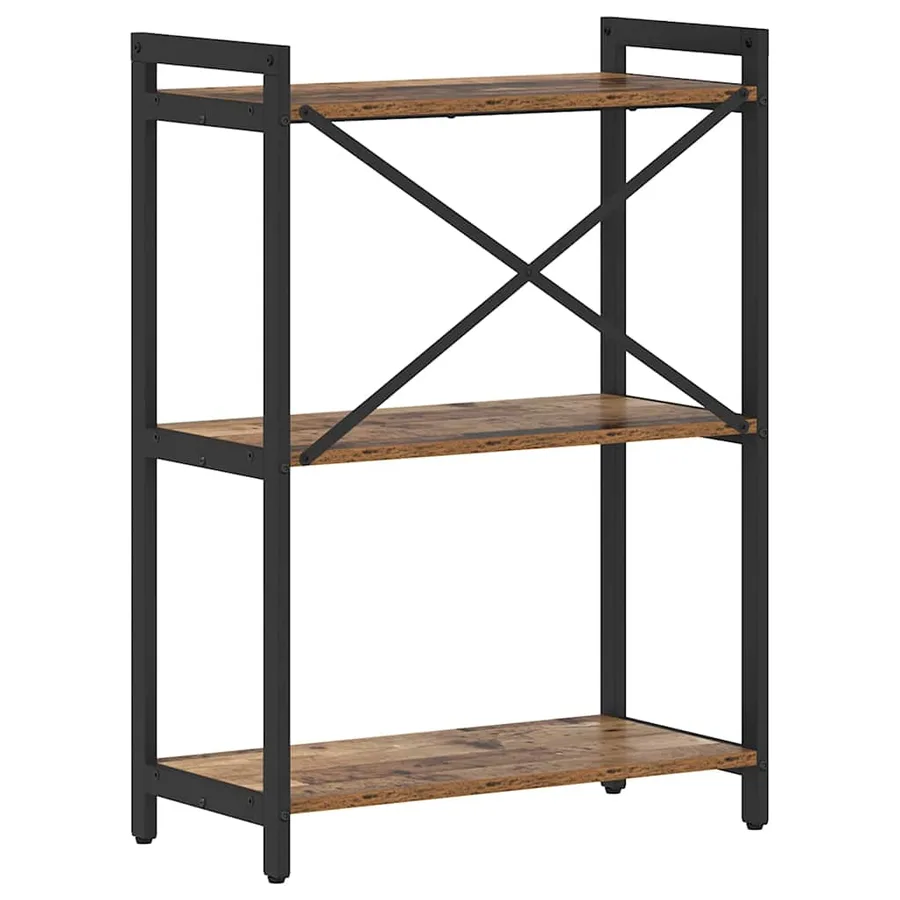 Étagère Bois ancien 60 x 30 x 85 cm Bois d'ingénierie - 7