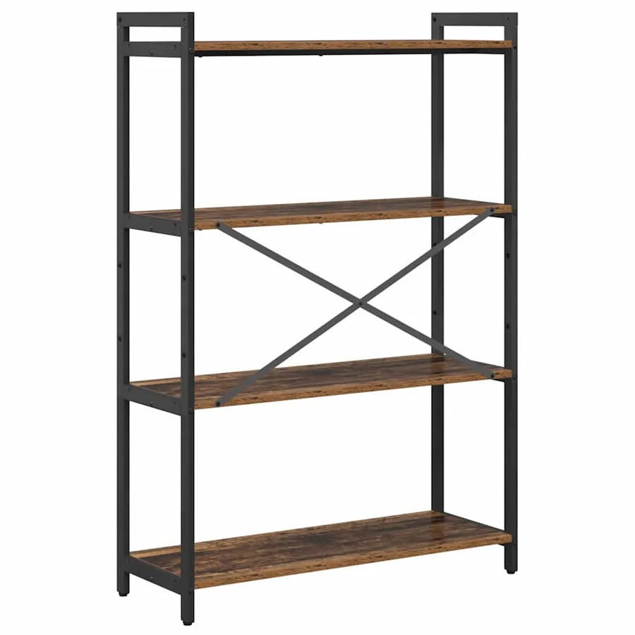 Étagère Bois ancien 80 x 30 x 120 cm Bois d'ingénierie - 7