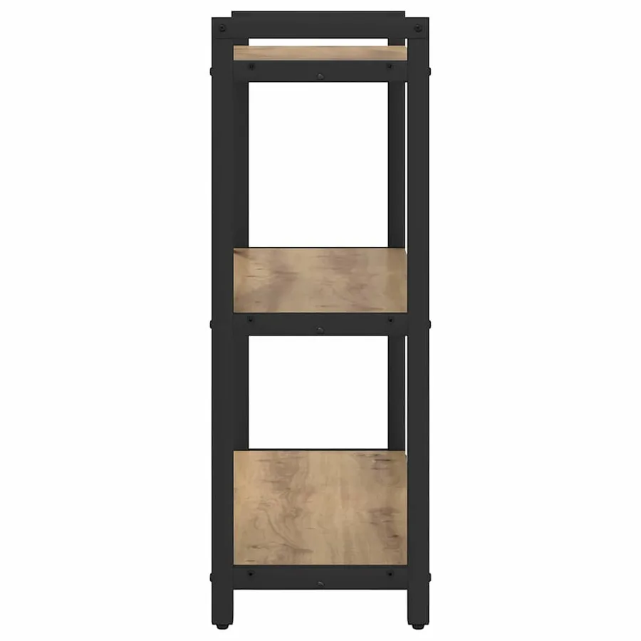 Étagère 60 x 30 x 85 cm Bois d'ingénierie Chêne artisanal - 6