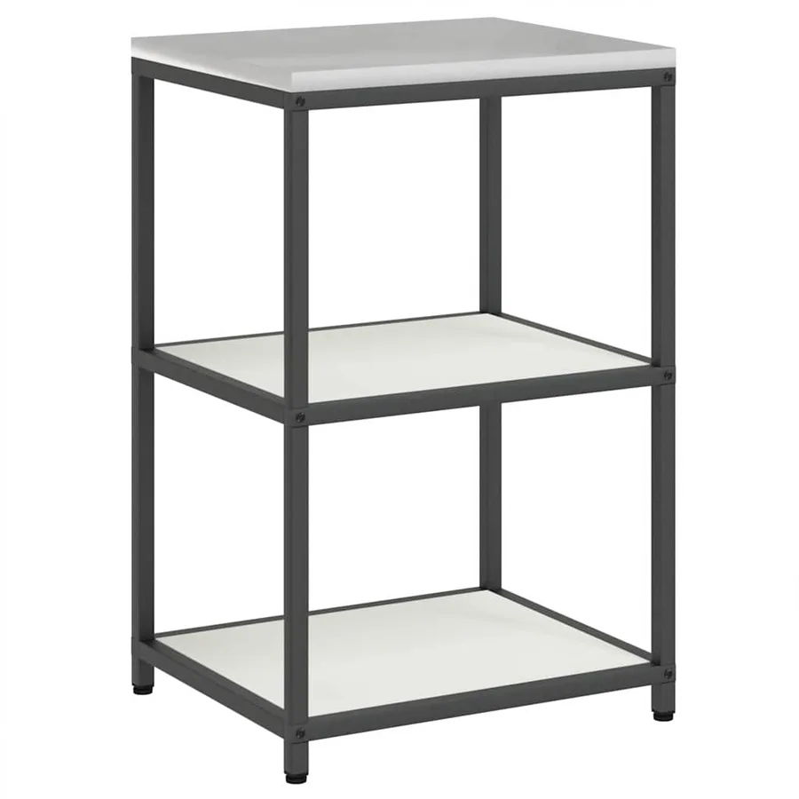 Ensemble de rangement cuisine HATTEM 3 pcs Blanc - 6
