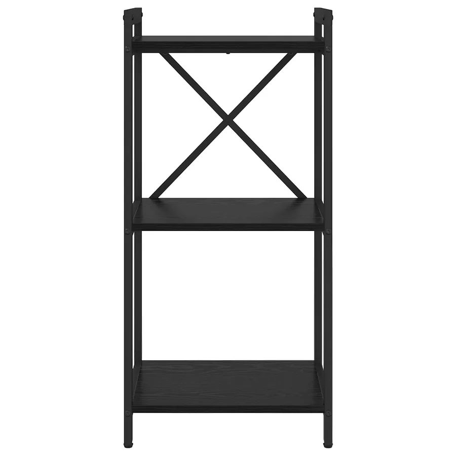Étagère Chêne noir 40 x 30 x 85 cm Bois d'ingénierie - 3