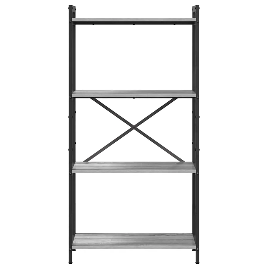 Étagère Sonoma gris 60 x 30 x 120 cm Bois d'ingénierie - 5