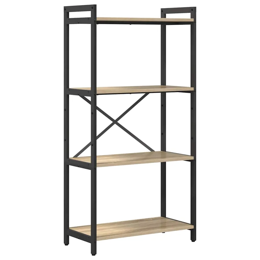 Étagère Chêne Sonoma 60 x 30 x 120 cm Bois d'ingénierie - 2