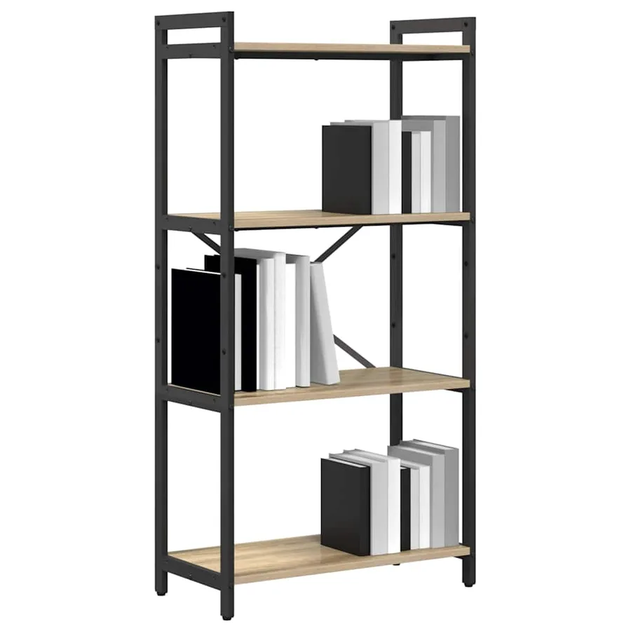 Étagère Chêne Sonoma 60 x 30 x 120 cm Bois d'ingénierie - 3