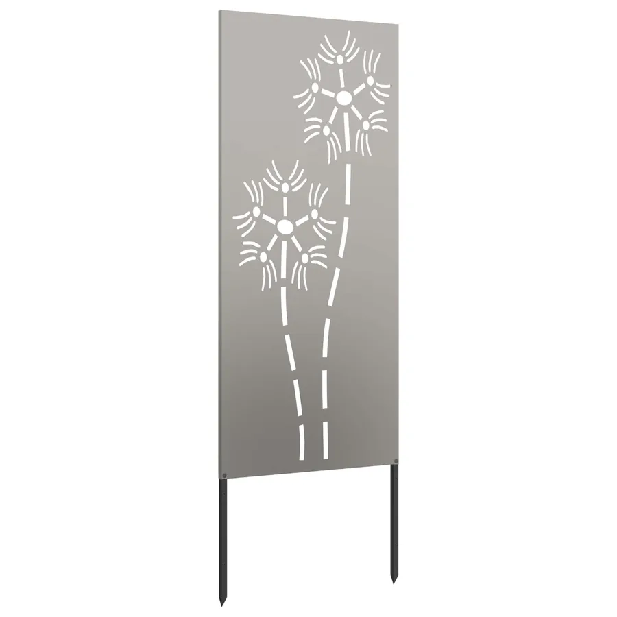 Écran de confidentialité de jardin Fretwork Rouillé 50 x 140 cm - 6
