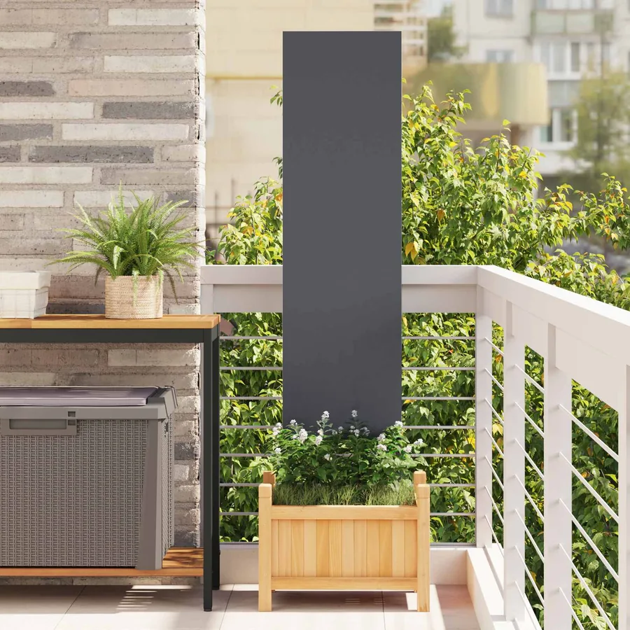 Écran de confidentialité de jardin Anthracite 32 x 140 cm
