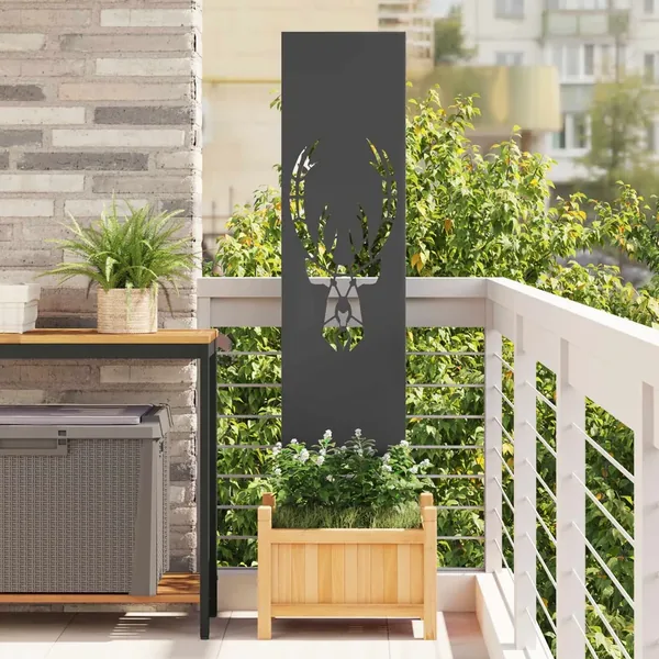 Écran de confidentialité de jardin Noir 32 x 140 cm