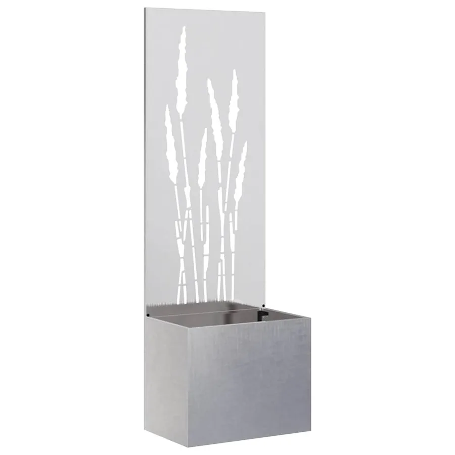 Écran de confidentialité de jardin Fretwork Argent 50 x 150 cm - 2
