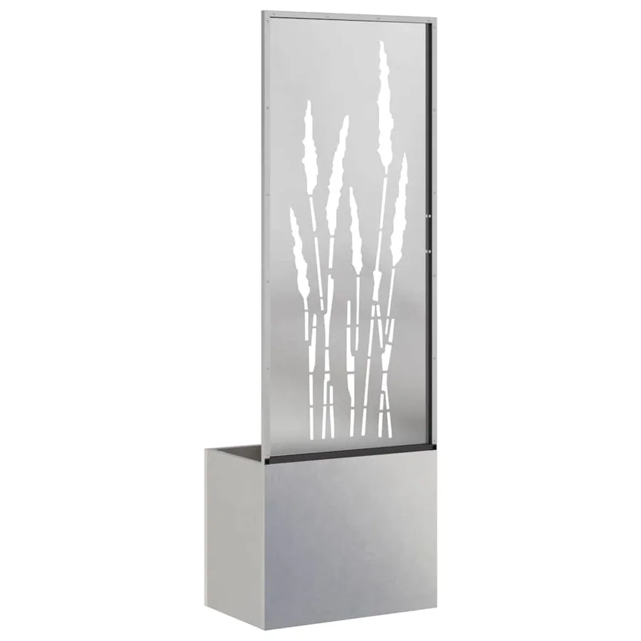 Écran de confidentialité de jardin Fretwork Argent 50 x 150 cm - 7