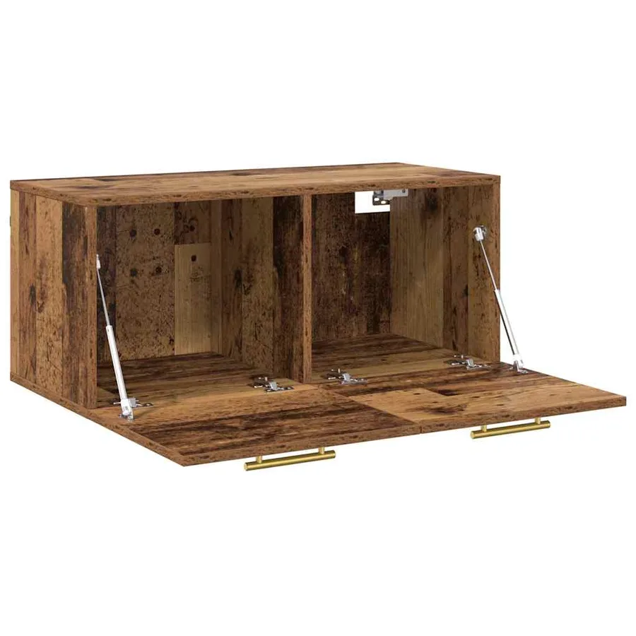 Meuble mural Bois ancien 80 x 36.5 x 35 cm Bois d'ingénierie - 5