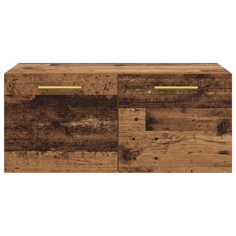 Meuble mural Bois ancien 80 x 36.5 x 35 cm Bois d'ingénierie - 6