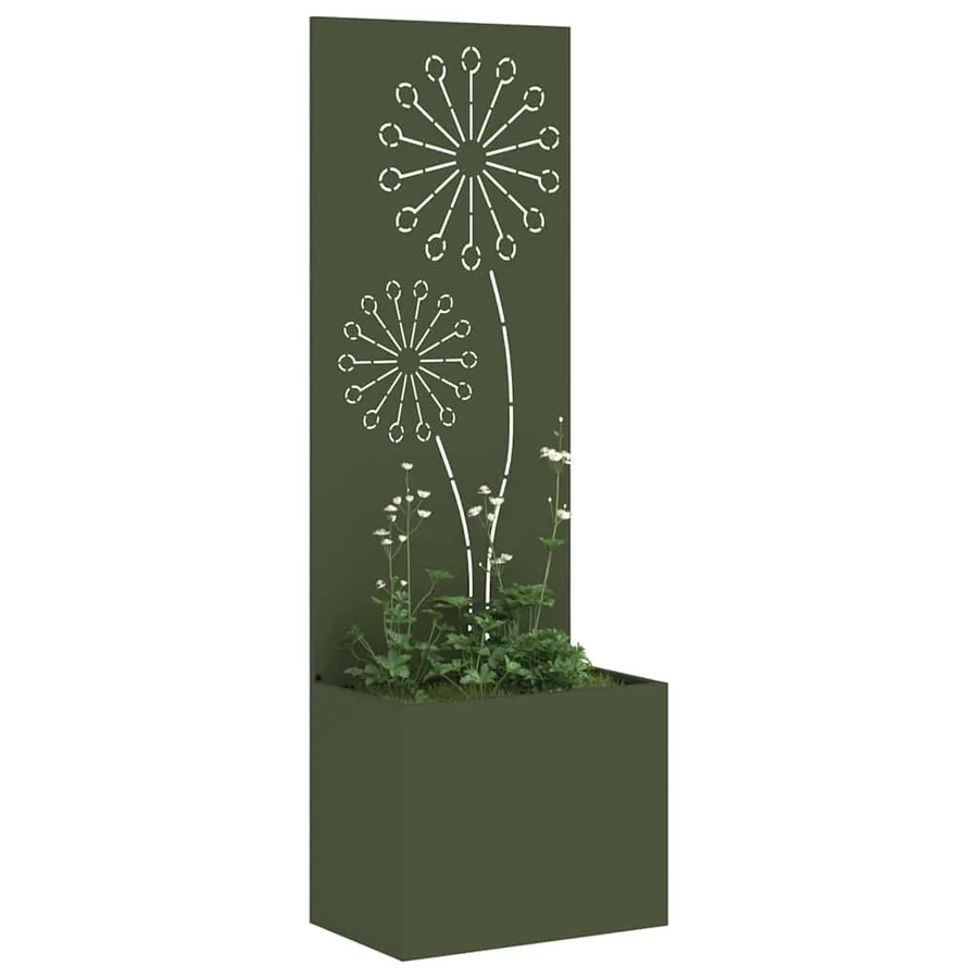 Écran de confidentialité de jardin Vert olive 50 x 150 cm - 3