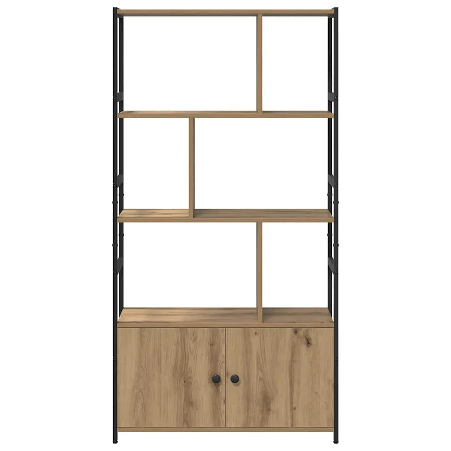 Étagère 80 x 30 x 155,5 cm Bois d'ingénierie Chêne artisanal - 6