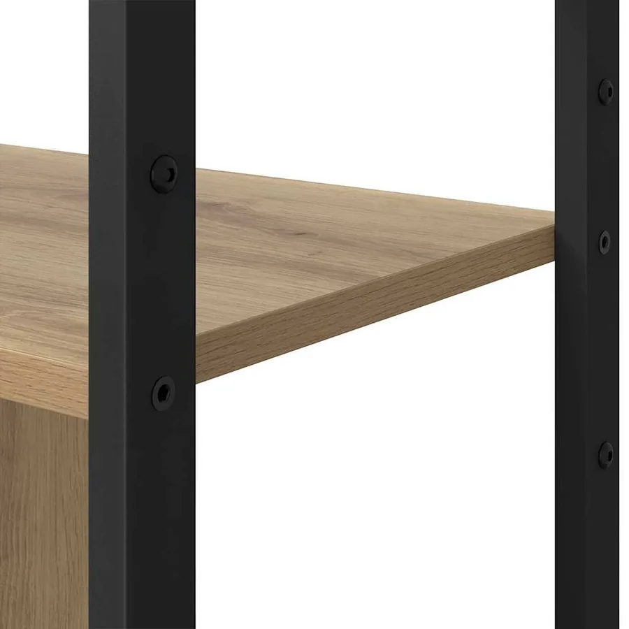 Étagère 80 x 30 x 155,5 cm Bois d'ingénierie Chêne artisanal - 9