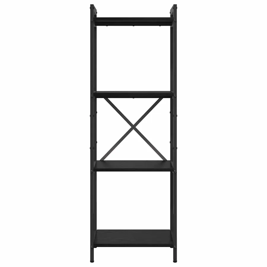 Étagère Chêne noir 40 x 30 x 119 cm Bois d'ingénierie - 5