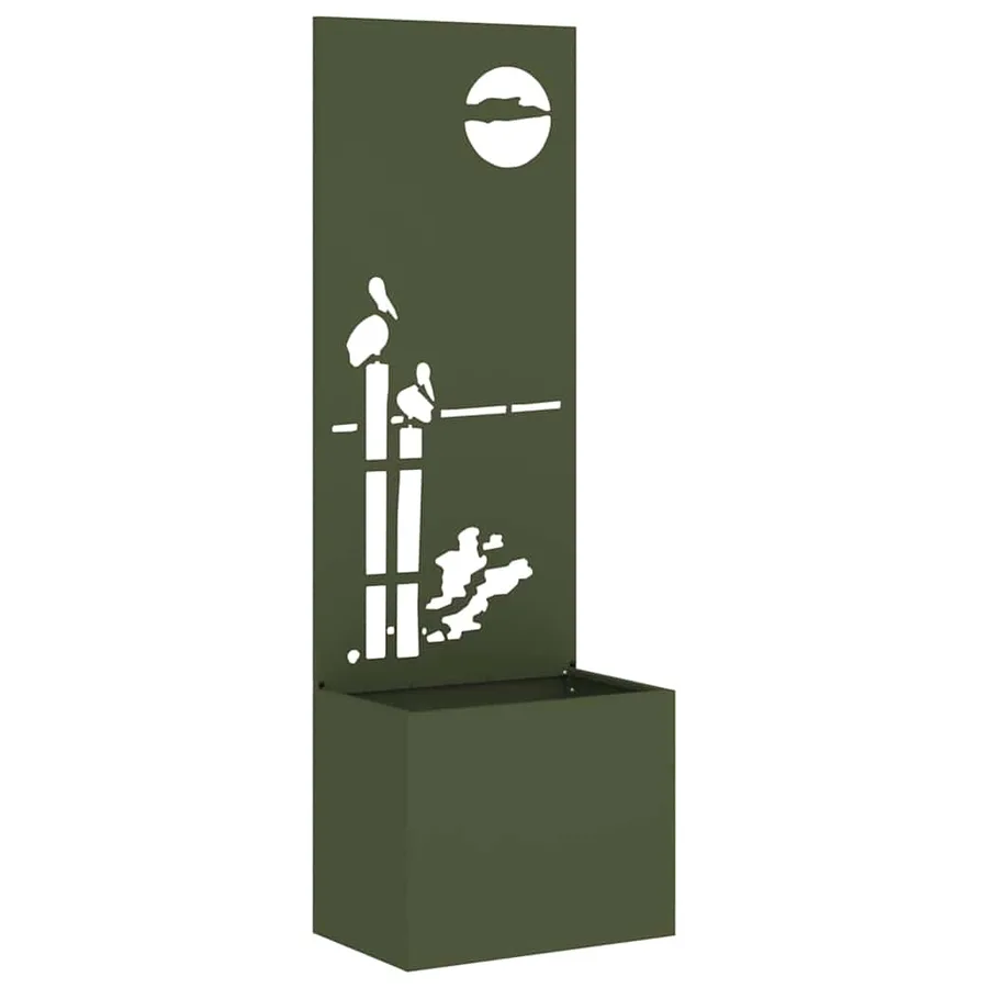 Écran de confidentialité de jardin Vert olive 50 x 150 cm - 2
