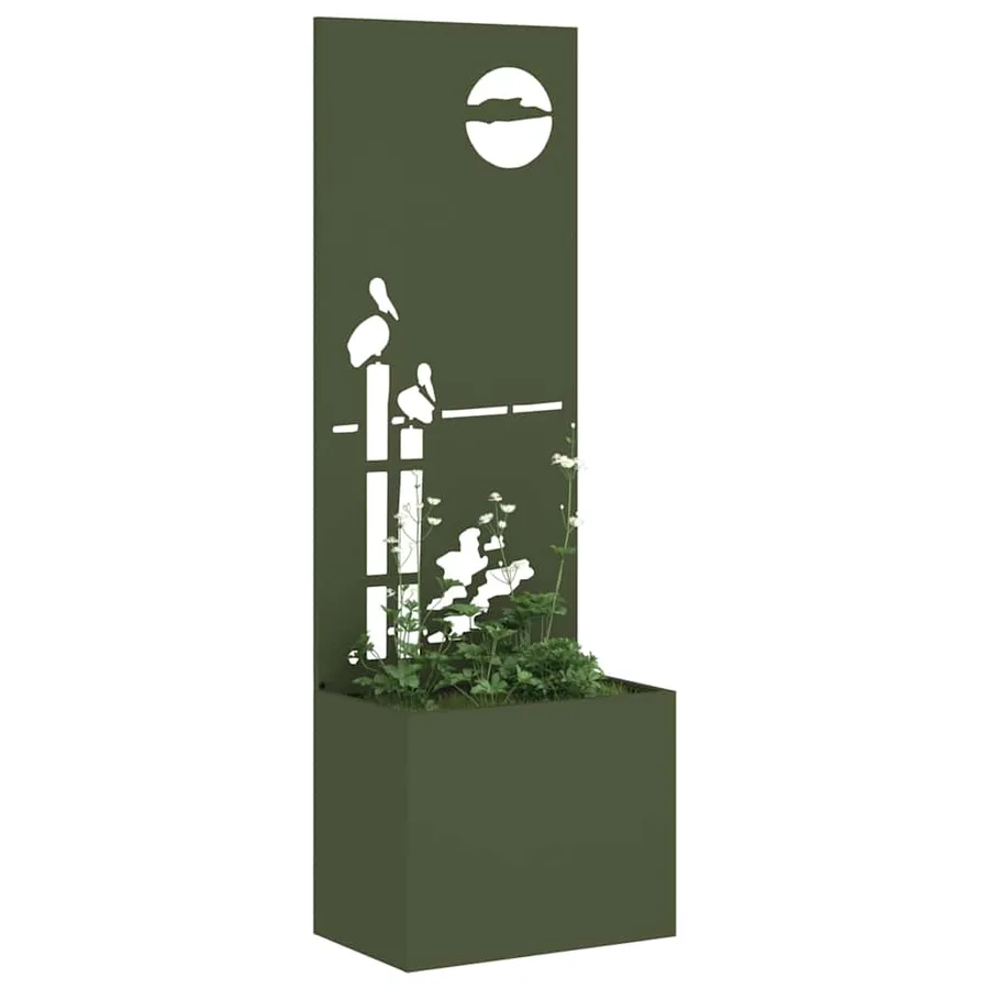 Écran de confidentialité de jardin Vert olive 50 x 150 cm - 3