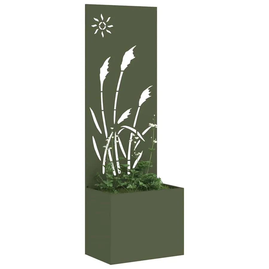 Écran de confidentialité de jardin Vert olive 50 x 140 cm - 3