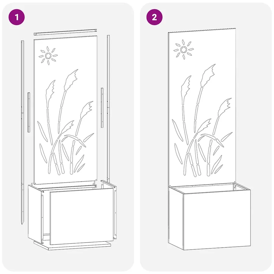 Écran de confidentialité de jardin Vert olive 50 x 140 cm - 9