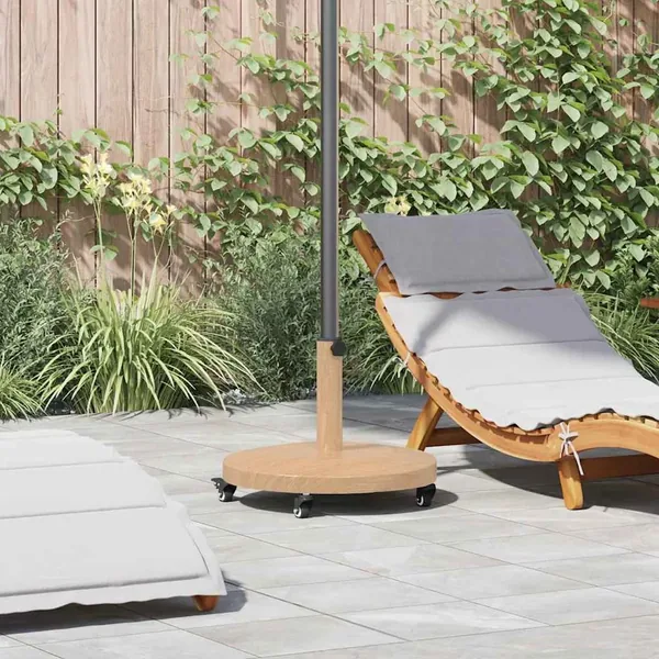 Pied de parasol Bois Clair 48 x 48 x 32 cm