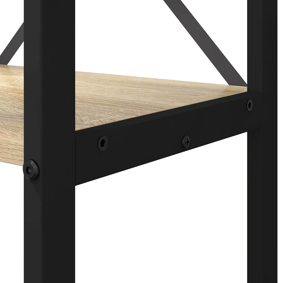 Étagère Chêne Sonoma 60 x 30 x 155 cm Bois d'ingénierie - 6