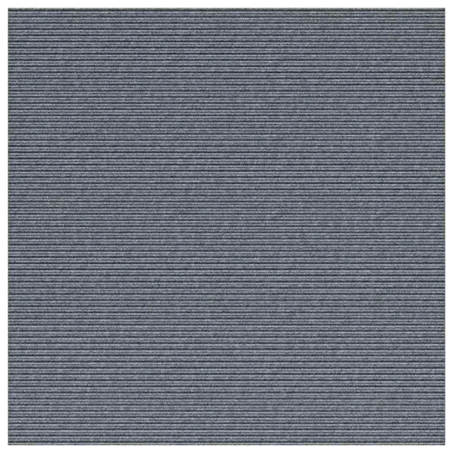 Tapis Couloir Gris clair 100 x 100 cm tissu - 2