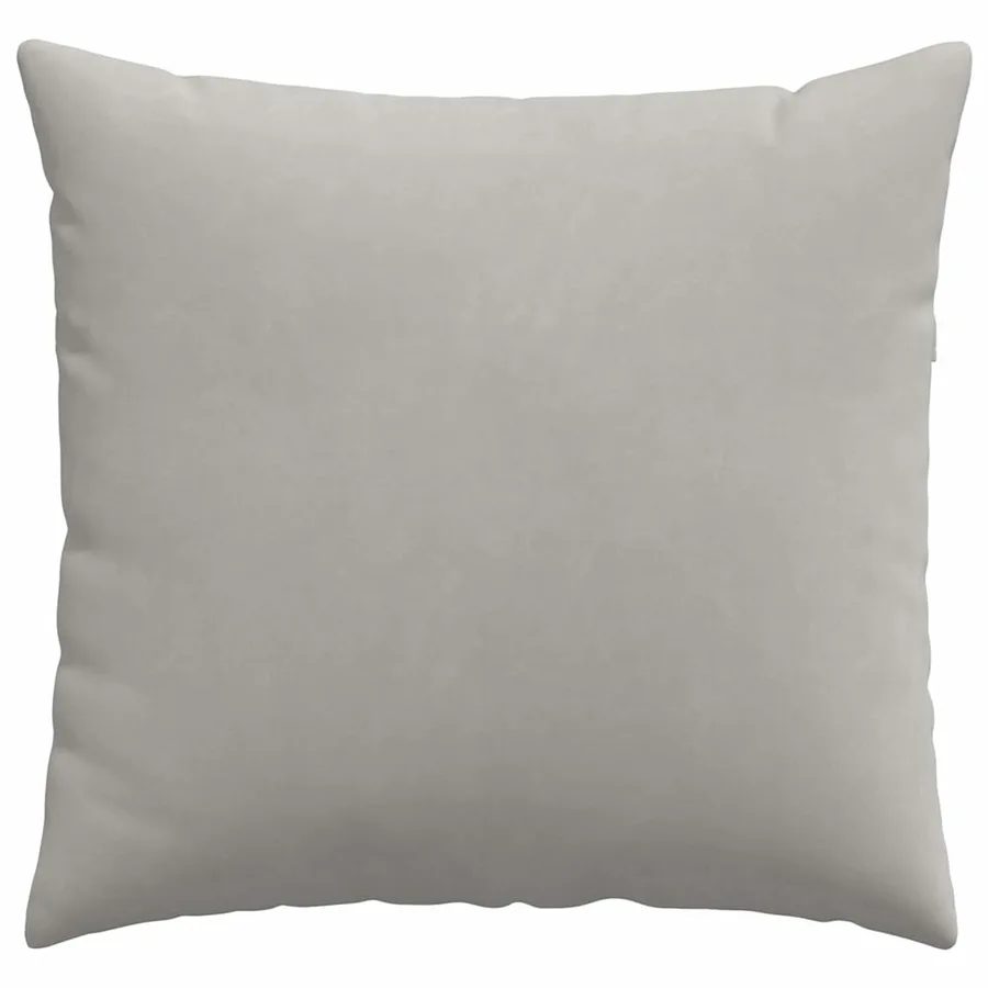 Coussins de canapé 2 pcs Gris clair 50 x 50 cm tissu - 6