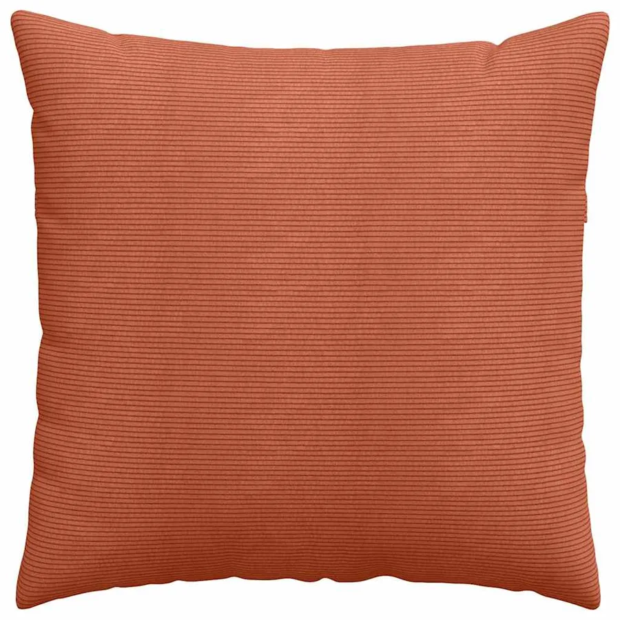 Coussins de canapé 2 pcs Rouge orange 60 x 60 cm - 6
